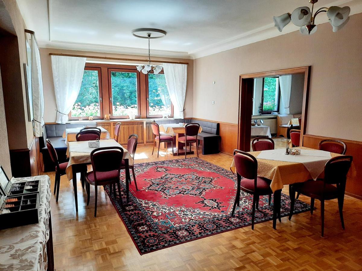 Hotel Pension Bluechersruh Bad Berneck im Fichtelgebirge Exterior photo